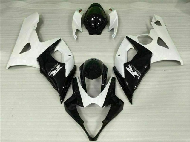 Weiß Schwarz 05-06 GSXR 1000 Motorrad Verkleidung Weiß Schwarz 05-06 GSXR 1000 Motorrad Verkleidung