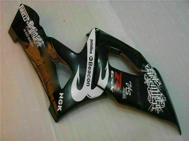 Weiß Schwarz 05-06 GSXR 1000 Motorrad Verkleidungen Weiß Schwarz 05-06 GSXR 1000 Motorrad Verkleidungen