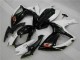 Weiß Schwarz 06-07 GSXR 600/750 Motorrad Verkleidung