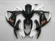 Weiß Schwarz 06-07 GSXR 600/750 Motorrad Verkleidung