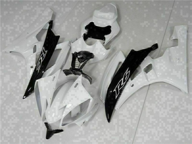 Weiß Schwarz 06-07 YZF R6 Motorrad Verkleidung & Plastik Weiß Schwarz 06-07 YZF R6 Motorrad Verkleidung & Plastik