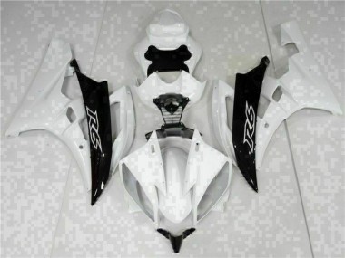 Weiß Schwarz 06-07 YZF R6 Motorrad Verkleidung & Plastik