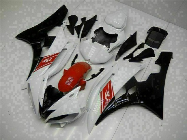 Weiß Schwarz 06-07 YZF R6 Motorrad Vollverkleidung Weiß Schwarz 06-07 YZF R6 Motorrad Vollverkleidung