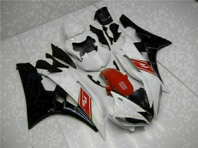 Weiß Schwarz 06-07 YZF R6 Motorrad Vollverkleidung Weiß Schwarz 06-07 YZF R6 Motorrad Vollverkleidung
