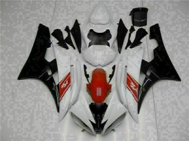 Weiß Schwarz 06-07 YZF R6 Motorrad Vollverkleidung