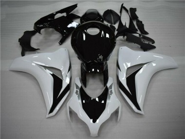 Weiß Schwarz 08-11 CBR1000RR Motorrad Verkleidung Komplett Sets
