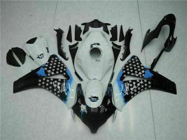 Weiß Schwarz 08-11 CBR1000RR Motorrad Verkleidungen
