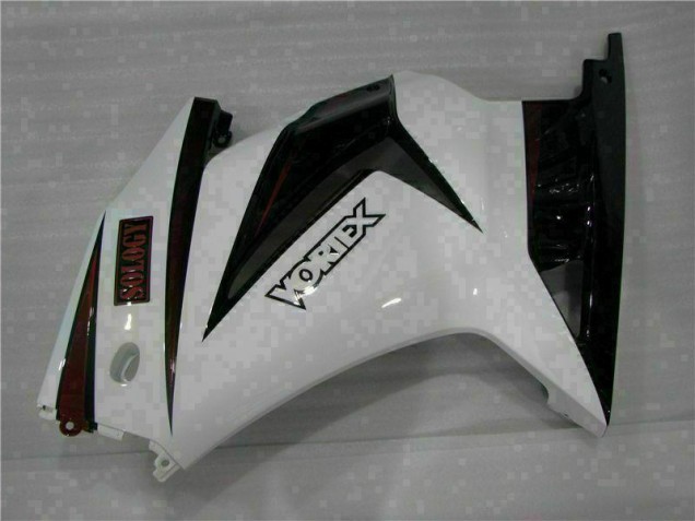 Weiß Schwarz 08-12 EX250 Motorrad Verkleidung Weiß Schwarz 08-12 EX250 Motorrad Verkleidung