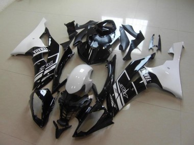 Weiß Schwarz 08-16 YZF R6 Motorrad Verkleidung Komplett Sets