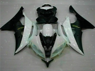 Weiß Schwarz 08-16 YZF R6 Motorrad Verkleidung & Plastik