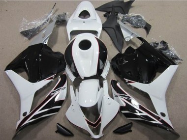 Weiß Schwarz 09-12 CBR600RR Motorrad Verkleidung