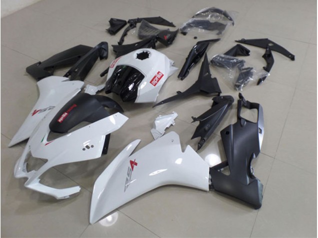 Weiß Schwarz 11-18 RS4 50 125 Motorrad Verkleidung Weiß Schwarz 11-18 RS4 50 125 Motorrad Verkleidung