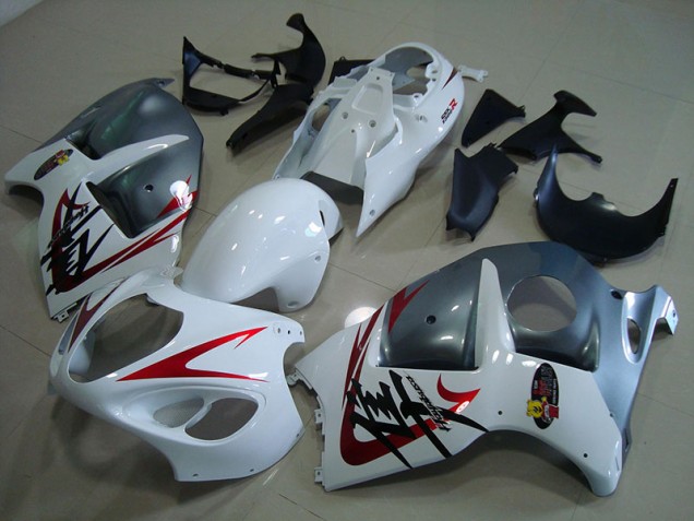 Weiß Schwarz 96-07 GSXR 1300 Hayabusa Motorrad Verkleidung Weiß Schwarz 96-07 GSXR 1300 Hayabusa Motorrad Verkleidung