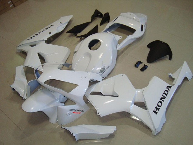 Weiß Schwarz Aufkleber 03-04 CBR600RR Motorrad Verkleidung