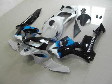 Weiß Schwarz Blau 03-04 CBR600RR Motorrad Verkleidungen