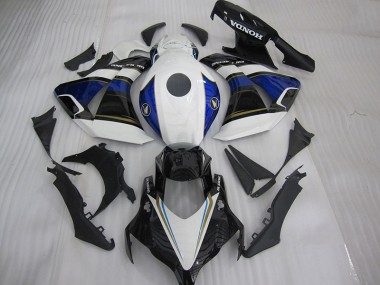 Weiß Schwarz Blau 08-11 CBR1000RR Motorrad Verkleidung