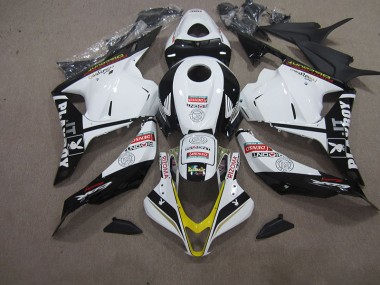 Weiß Schwarz DENSO RIZOMA 09-12 CBR600RR Motorrad Verkleidung
