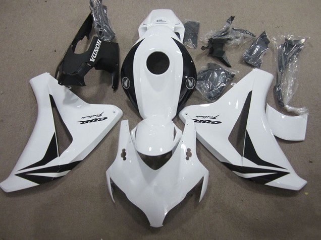 Weiß Schwarz Fireblade 08-11 CBR1000RR Motorrad Verkleidung Weiß Schwarz Fireblade 08-11 CBR1000RR Motorrad Verkleidung