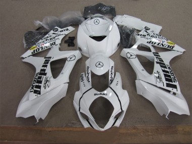 Weiß Schwarz Jordan 07-08 GSXR 1000 Motorrad Verkleidung