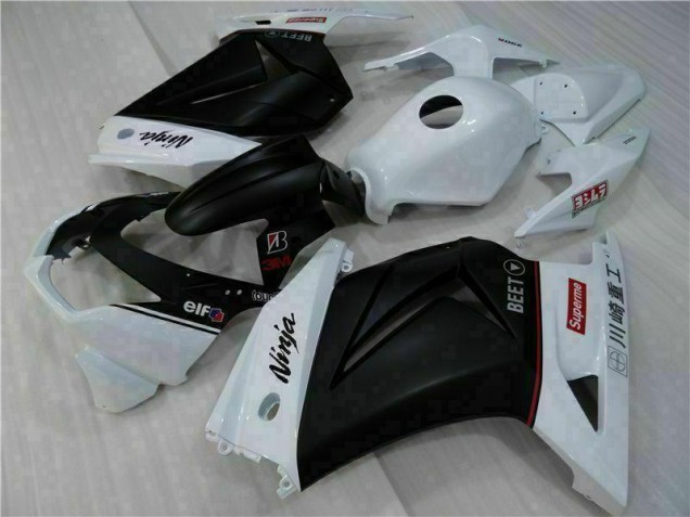 Weiß Schwarz Ninja 08-12 EX250 Motorrad Verkleidung
