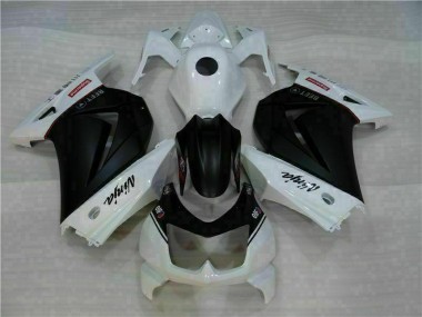 Weiß Schwarz Ninja 08-12 EX250 Motorrad Verkleidung