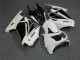 Weiß Schwarz Ninja 08-12 EX250 Motorrad Verkleidungen Weiß Schwarz Ninja 08-12 EX250 Motorrad Verkleidungen