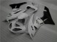 Weiß Schwarz Ninja 09-12 ZX6R Motorrad Verkleidung Weiß Schwarz Ninja 09-12 ZX6R Motorrad Verkleidung