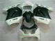 Weiß Schwarz Ninja 3M 08-12 EX250 Motorrad Verkleidung Weiß Schwarz Ninja 3M 08-12 EX250 Motorrad Verkleidung