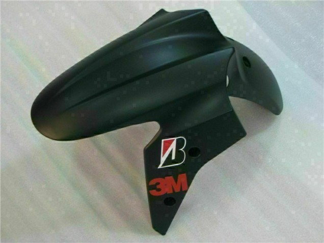 Weiß Schwarz Ninja 3M 08-12 EX250 Motorrad Verkleidung Weiß Schwarz Ninja 3M 08-12 EX250 Motorrad Verkleidung