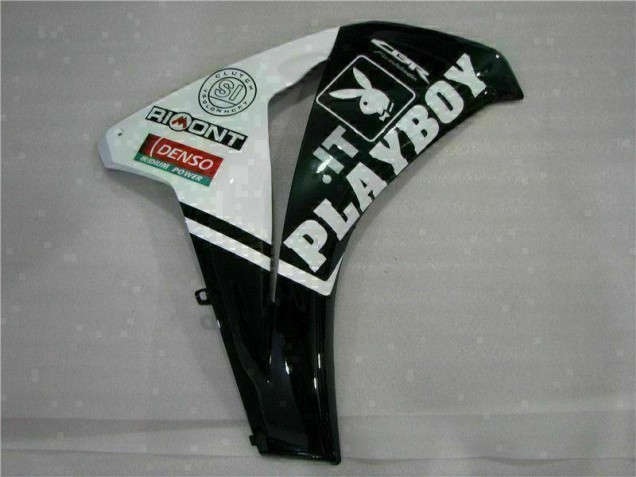 Weiß Schwarz Playboy 08-11 CBR1000RR Motorrad Verkleidung Weiß Schwarz Playboy 08-11 CBR1000RR Motorrad Verkleidung