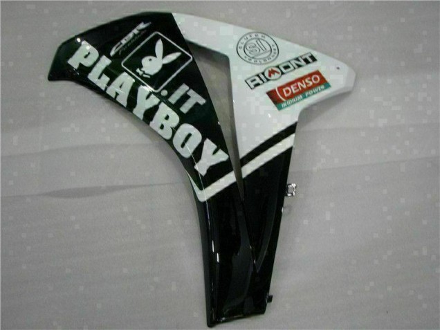 Weiß Schwarz Playboy 08-11 CBR1000RR Motorrad Verkleidung Weiß Schwarz Playboy 08-11 CBR1000RR Motorrad Verkleidung