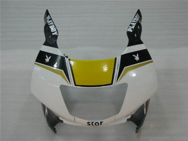 Weiß Schwarz Playboy 95-98 CBR600 F3 Motorrad Verkleidung Weiß Schwarz Playboy 95-98 CBR600 F3 Motorrad Verkleidung