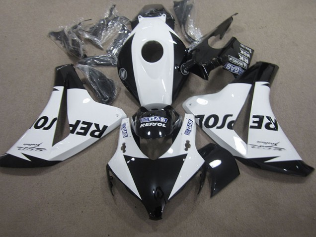 Weiß Schwarz Repsol 08-11 CBR1000RR Motorrad Verkleidung Weiß Schwarz Repsol 08-11 CBR1000RR Motorrad Verkleidung