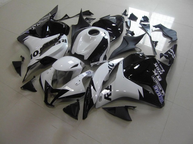 Weiß Schwarz Repsol 09-12 CBR600RR Motorrad Verkleidung Weiß Schwarz Repsol 09-12 CBR600RR Motorrad Verkleidung