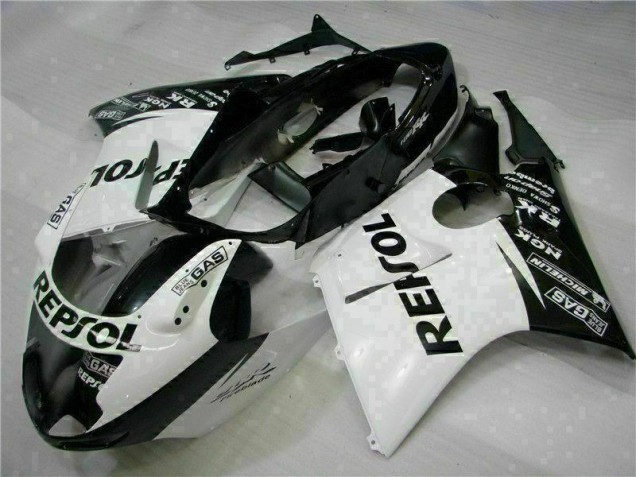 Weiß Schwarz Repsol 96-07 CBR1100XX Motorrad Verkleidung