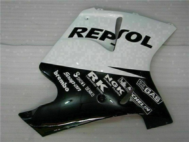 Weiß Schwarz Repsol 96-07 CBR1100XX Motorrad Verkleidung