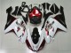 Weiß Schwarz Rot 07-08 ZX6R Motorrad Verkleidung Weiß Schwarz Rot 07-08 ZX6R Motorrad Verkleidung