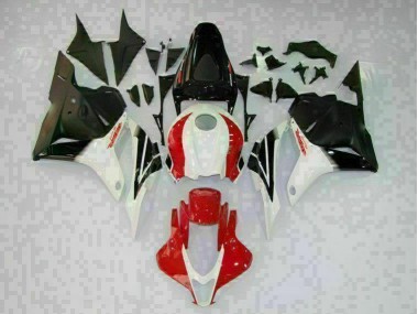 Weiß Schwarz Rot 09-12 CBR600RR Motorrad Verkleidung