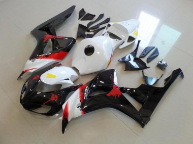 Weiß Schwarz mit Kein Aufkleber 06-07 CBR1000RR Motorrad Verkleidung
