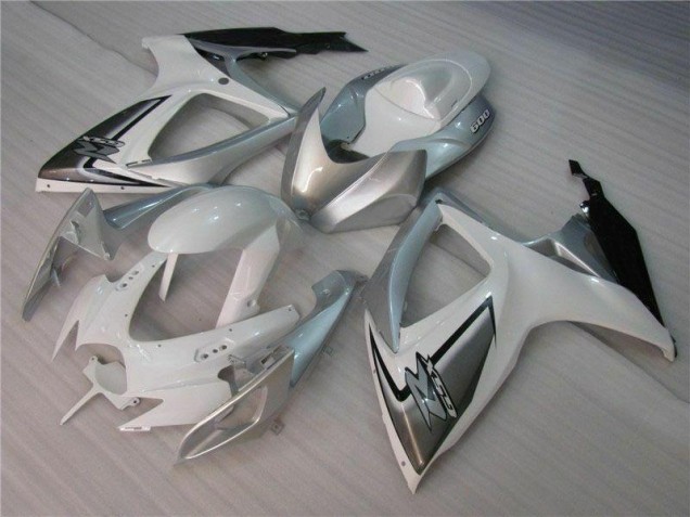 Weiß Silber 06-07 GSXR 600/750 Motorrad Verkleidungen Weiß Silber 06-07 GSXR 600/750 Motorrad Verkleidungen