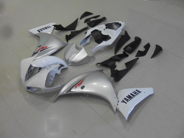 Weiß Silber 09-11 YZF R1 Motorrad Verkleidung Weiß Silber 09-11 YZF R1 Motorrad Verkleidung