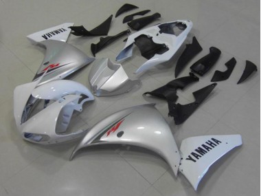 Weiß Silber 12-14 YZF R1 Motorrad Verkleidung
