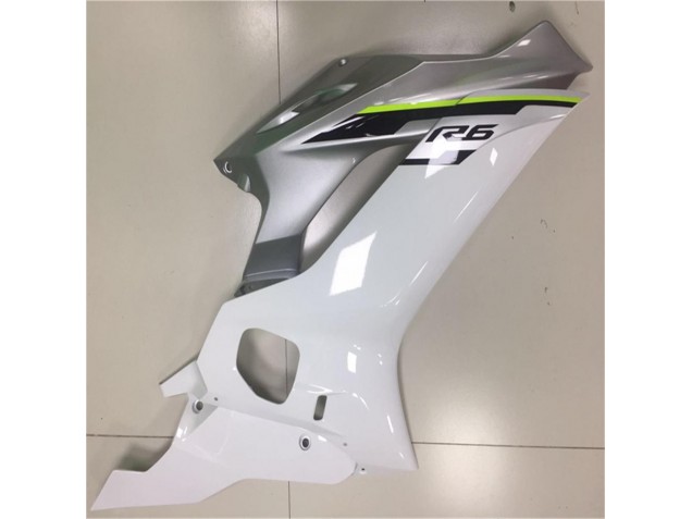 Weiß Silber 17-21 YZF R6 Motorrad Verkleidung Weiß Silber 17-21 YZF R6 Motorrad Verkleidung