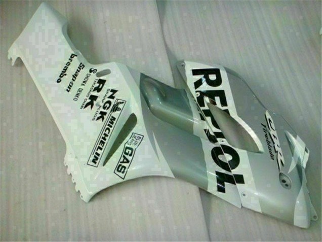 Weiß Silber Repsol 04-05 CBR1000RR Motorrad Verkleidung