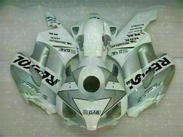 Weiß Silber Repsol 04-05 CBR1000RR Motorrad Verkleidung