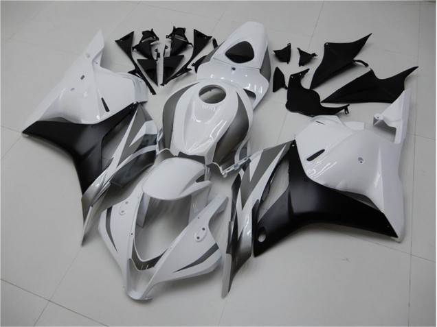 Weiß Silber Schwarz 09-12 CBR600RR Motorrad Verkleidung Weiß Silber Schwarz 09-12 CBR600RR Motorrad Verkleidung