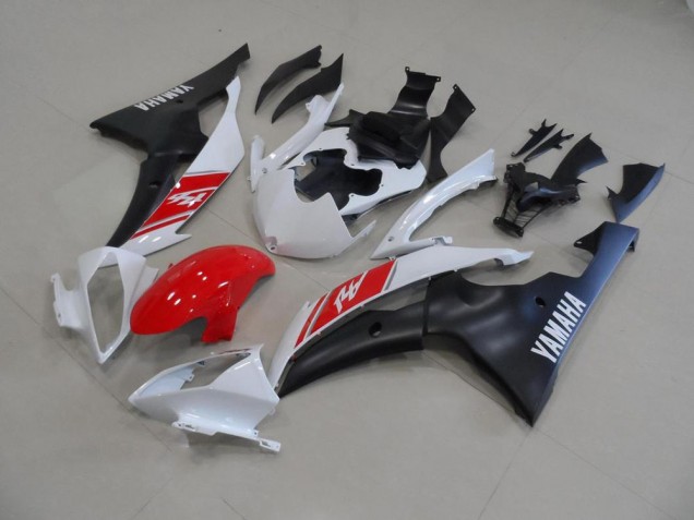 Weiß Und Matt Schwarz 08-16 YZF R6 Motorrad Verkleidung Weiß Und Matt Schwarz 08-16 YZF R6 Motorrad Verkleidung