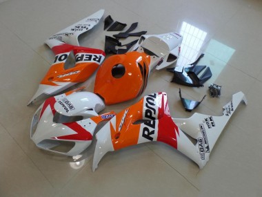 Weiß Und Orange Repsol 06-07 CBR1000RR Motorrad Verkleidung