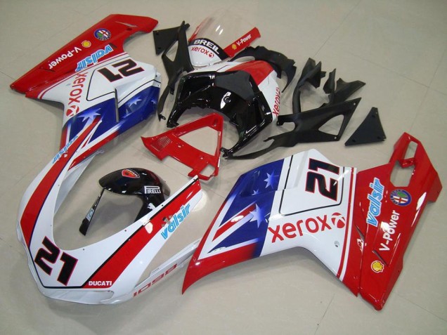Xerox 21 07-14 Ducati 848 1098 1198 Motorrad Verkleidung Xerox 21 07-14 Ducati 848 1098 1198 Motorrad Verkleidung